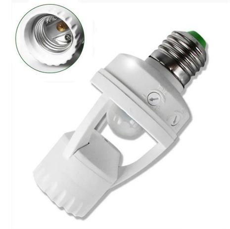 Soquete Sensor De Presença Lâmpada Bocal E27 Movimento 360º - Store 7D é boa?