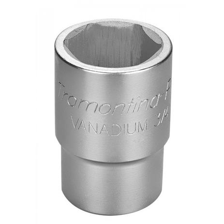 Soquete Sextavado 27mm Encaixe 3/4” Tramontina PRO Menor preço em Soquete Sextavado 27mm Encaixe 3/4” Tramontina PRO