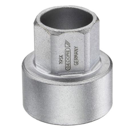 Soquete Sextavado Adaptador Curto 1/2 Pol 19 SK - 17 mm Gedore Menor preço em Soquete Sextavado Adaptador Curto 1/2 Pol 19 SK - 17 mm Gedore