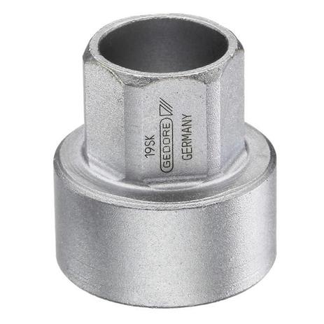 Soquete Sextavado Adaptador Curto 1/2 Pol 19 SK - 22 mm Gedore Menor preço em Soquete Sextavado Adaptador Curto 1/2 Pol 19 SK - 22 mm Gedore