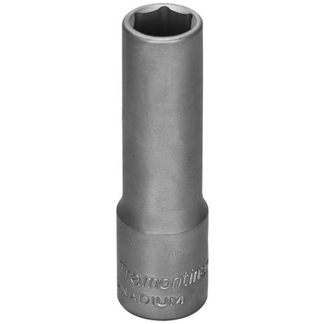 Soquete Sextavado Longo 27mm Aço Cromo 44802127 Tramontina Menor preço em Soquete Sextavado Longo 27mm Aço Cromo 44802127 Tramontina