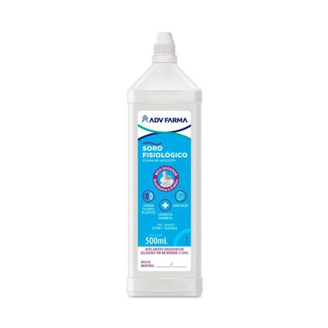 Soro fisiologico 500ml - adv. Menor preço em Soro fisiologico 500ml - adv.