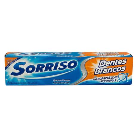 Sorriso Branco C/ Flúor Creme Dental 90g Menor preço em Sorriso Branco C/ Flúor Creme Dental 90g