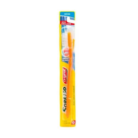 Sorriso Original Escova Dental Média Menor preço em Sorriso Original Escova Dental Média