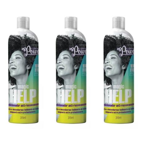 Soul Power Anti Ressecamento Mag Help Condicionador 315ml (Kit C/03) Menor preço em Soul Power Anti Ressecamento Mag Help Condicionador 315ml (Kit C/03)