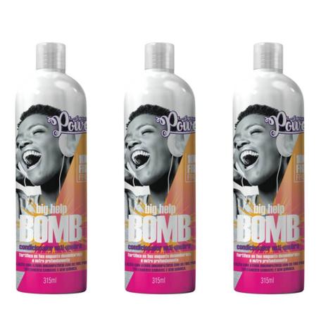 Soul Power Big Help Antiquebra Condicionador 315ml (Kit C/03) Menor preço em Soul Power Big Help Antiquebra Condicionador 315ml (Kit C/03)