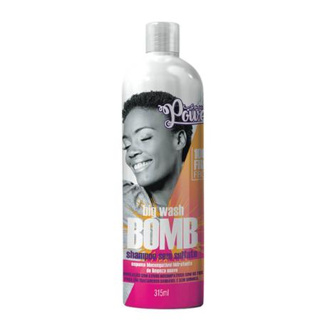 Soul Power S/ Sulfato Big Wash Bomb Shampoo 315ml Menor preço em Soul Power S/ Sulfato Big Wash Bomb Shampoo 315ml