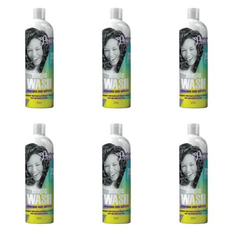 Soul Power S/ Sulfato Magic Wash Shampoo 315ml (Kit C/06) Menor preço em Soul Power S/ Sulfato Magic Wash Shampoo 315ml (Kit C/06)