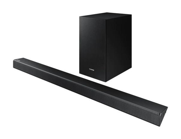 Soundbar com 2.1 Canais, 320W, Bluetooth e Subwoofer HW-R550/ZD - Samsung Menor preço em Soundbar com 2.1 Canais, 320W, Bluetooth e Subwoofer HW-R550/ZD - Samsung
