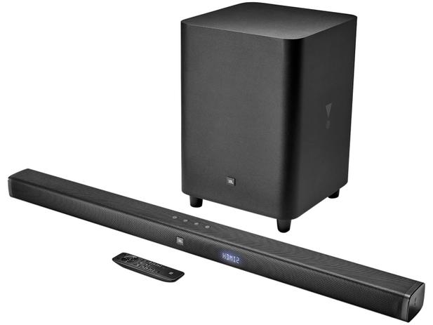 Soundbar JBL Bar 3.1 Canais 178W Bluetooth - Subwoofer USB Menor preço em Soundbar JBL Bar 3.1 Canais 178W Bluetooth - Subwoofer USB