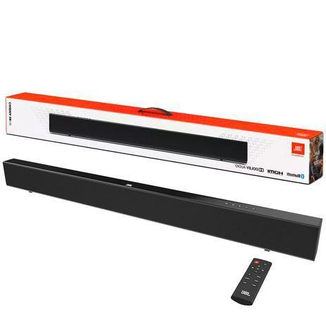 Soundbar JBL Cinema SB110 com 2.0 Canais, Bluetooth, Dolby Digital, Subwoofer Embutido - 55W Menor preço em Soundbar JBL Cinema SB110 com 2.0 Canais, Bluetooth, Dolby Digital, Subwoofer Embutido - 55W