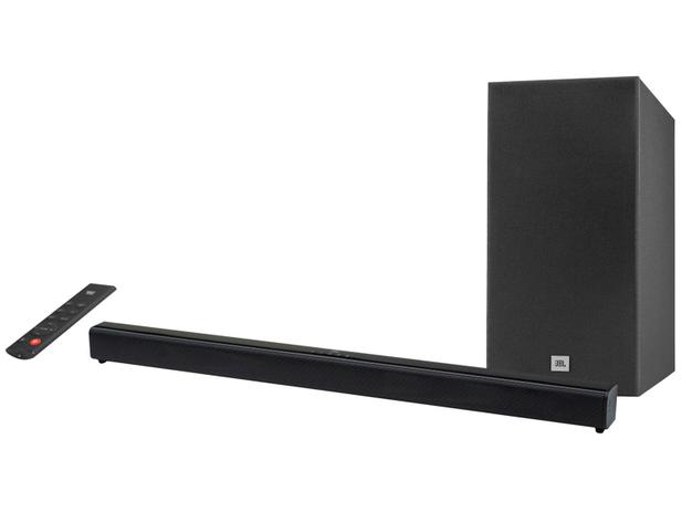 Soundbar JBL com Subwoofer Wireless Bluetooth - 110W 2.1 Canais SB160