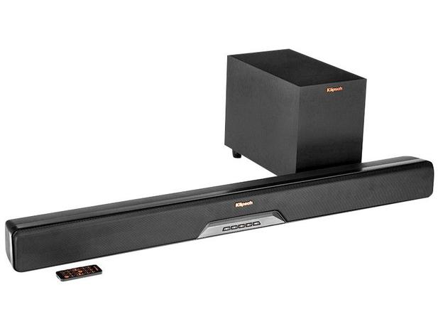 Soundbar Klipsch com Subwoofer Wireless 150W - 2.0 Canais Reference RSB-8 Menor preço em Soundbar Klipsch com Subwoofer Wireless 150W - 2.0 Canais Reference RSB-8