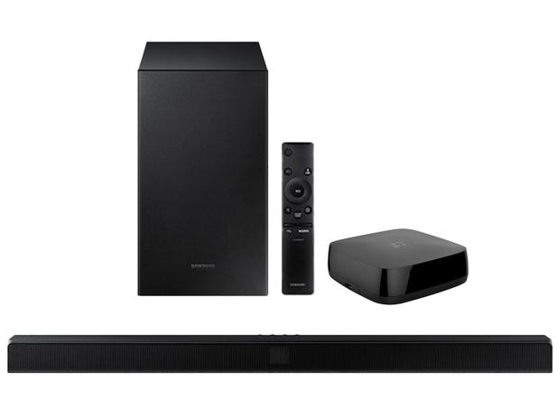 Soundbar Samsung com Subwoofer Wireless - Bluetooth 320W + Controle Inteligente Universal Menor preço em Soundbar Samsung com Subwoofer Wireless - Bluetooth 320W + Controle Inteligente Universal