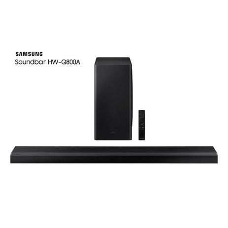 Soundbar Samsung HW-Q800A, com 3.1.2 Canais, Bluetooth, Subwoofer sem fio, Dolby Atmos e Acoustic Beam, Bivolt Menor preço em Soundbar Samsung HW-Q800A, com 3.1.2 Canais, Bluetooth, Subwoofer sem fio, Dolby Atmos e Acoustic Beam, Bivolt