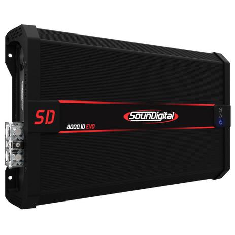 Soundigital Sd8000.1d / Sd8000.1 / Sd8000 - 8000w - 1 Ohm Menor preço em Soundigital Sd8000.1d / Sd8000.1 / Sd8000 - 8000w - 1 Ohm