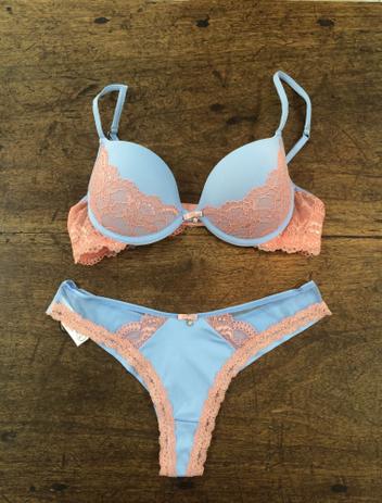 soutien e fio dunes azul m - Lua Luá - Conjunto de Lingerie - Magazine Luiza