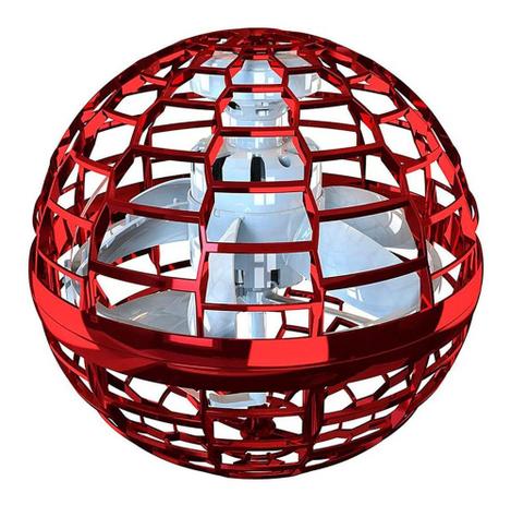 Spinner Voador Led Flynova Pro Bola Esfera Mini Drone Vermelho - PTW Menor preço em Spinner Voador Led Flynova Pro Bola Esfera Mini Drone Vermelho - PTW