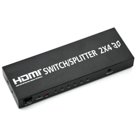 Spliter Hdmi 2x4 - Lotus Menor preço em Spliter Hdmi 2x4 - Lotus