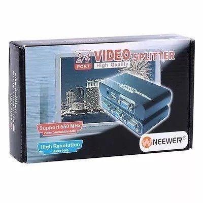 Splitter Distribuidor Divisor Vga 2 Portas 550 Mhz 1920x1440 - bivolt - Lotus Menor preço em Splitter Distribuidor Divisor Vga 2 Portas 550 Mhz 1920x1440 - bivolt - Lotus