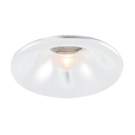 Spot 3w 3000k LED Embutir Redondo Alumínio Escovado NS1008AL FIT - Bella iluminação é boa?
