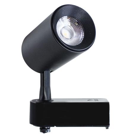 Spot 7W trilho eletrificado 3000k branco quente bivolt - spot preto st491 - Starlumen Menor preço em Spot 7W trilho eletrificado 3000k branco quente bivolt - spot preto st491 - Starlumen