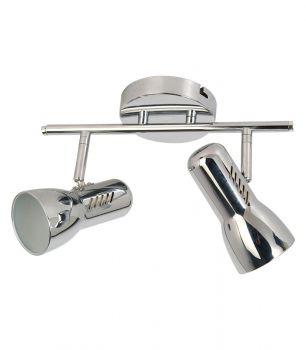 Spot base trilho triumph 2 cromado - Startec Menor preço em Spot base trilho triumph 2 cromado - Startec