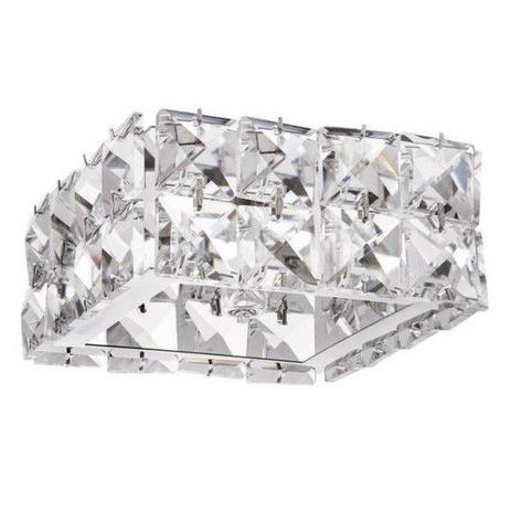 Spot Cristal K9 Embutido Quadrado Pastilhas 10cm G9 AC629 - Acende a Luz Menor preço em Spot Cristal K9 Embutido Quadrado Pastilhas 10cm G9 AC629 - Acende a Luz