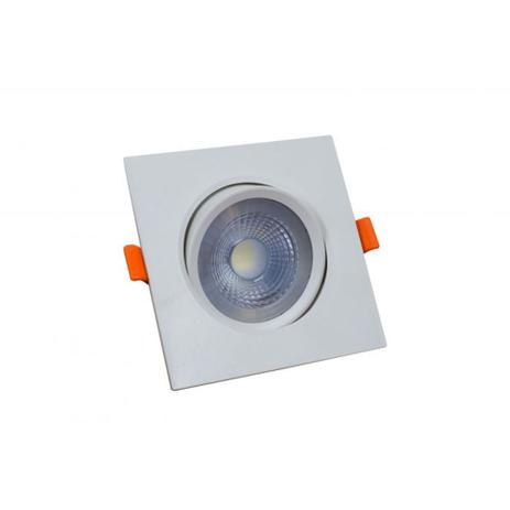 SPOT DE EMBUTIR EASY QUADRADO 3W 75mm x 75mm 6500K(BRANCO FRIO) - BRONZEARTE Menor preço em SPOT DE EMBUTIR EASY QUADRADO 3W 75mm x 75mm 6500K(BRANCO FRIO) - BRONZEARTE