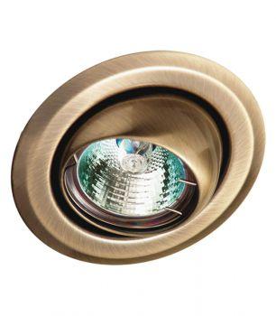 Spot de embutir olho de boi 50w sem lampada dourado - Startec Menor preço em Spot de embutir olho de boi 50w sem lampada dourado - Startec