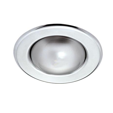 Spot de embutir olho de boi sem lampada cromado modelo solapa - Startec Menor preço em Spot de embutir olho de boi sem lampada cromado modelo solapa - Startec