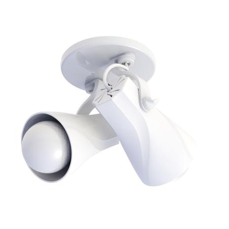 Spot De Sobrepor Octa Duplo Branco Direcionável E27 - Startec Menor preço em Spot De Sobrepor Octa Duplo Branco Direcionável E27 - Startec