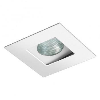 Spot Dicroica GU10 Embutir Recuado Quadrado Branco BL1221/1 - Bella luce Menor preço em Spot Dicroica GU10 Embutir Recuado Quadrado Branco BL1221/1 - Bella luce
