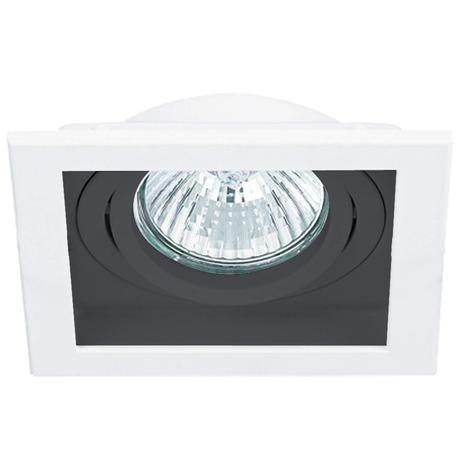 Spot Embutido Conecta Bella Iluminação Branco/Preto Menor preço em Spot Embutido Conecta Bella Iluminação Branco/Preto