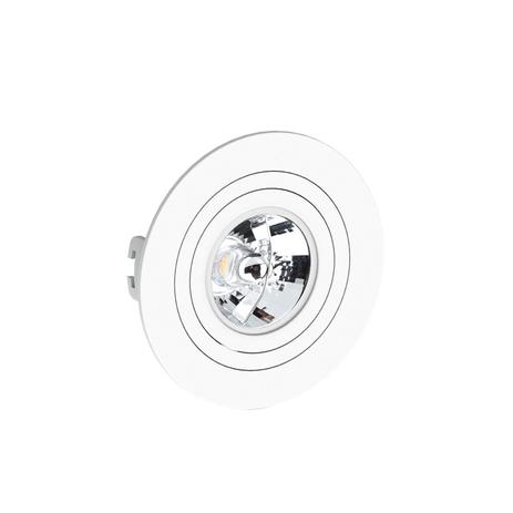 Spot Embutido Dicróica AR70 Branco Redondo Save Energy Menor preço em Spot Embutido Dicróica AR70 Branco Redondo Save Energy