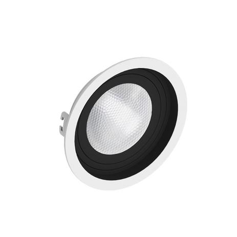 Spot Embutido Dicróica PAR30 Branco com Fundo Preto Redondo - Save energy Menor preço em Spot Embutido Dicróica PAR30 Branco com Fundo Preto Redondo - Save energy