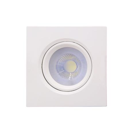 Spot Embutido Poli 7W Led A5 x L11,2 x C11,2 branco - Bella iluminação Menor preço em Spot Embutido Poli 7W Led A5 x L11,2 x C11,2 branco - Bella iluminação