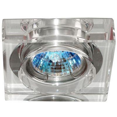 Spot embutido quad 4,5cm cristais 1xdicroica - cr/tr - Bella iluminação Menor preço em Spot embutido quad 4,5cm cristais 1xdicroica - cr/tr - Bella iluminação