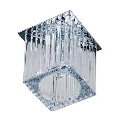 Spot embutido quad 6x6cm cristais 1xhalopin - cr/tr - Bella iluminação Menor preço em Spot embutido quad 6x6cm cristais 1xhalopin - cr/tr - Bella iluminação