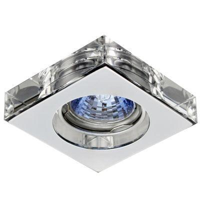 Spot embutido quad cristais 1 x minidicroica - cr/tr - Bella iluminação Menor preço em Spot embutido quad cristais 1 x minidicroica - cr/tr - Bella iluminação