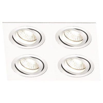 Spot embutido quad ecco 4xdicroica - br - Bella iluminação Menor preço em Spot embutido quad ecco 4xdicroica - br - Bella iluminação