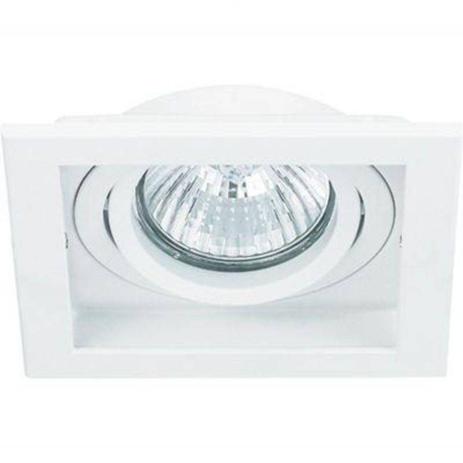 Spot Embutido Quadrado Conecta PAR30 20,5cmx18,5cm Bella Iluminação Branco Menor preço em Spot Embutido Quadrado Conecta PAR30 20,5cmx18,5cm Bella Iluminação Branco
