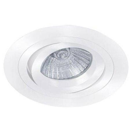 Spot Embutido Redondo Ecco Dicróica 6,5cmx9,2cm Bella Iluminação Branco Menor preço em Spot Embutido Redondo Ecco Dicróica 6,5cmx9,2cm Bella Iluminação Branco