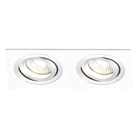 Spot Embutir de Alumínio Ecco 2,5cmx15cmx7,5cm Bella Iluminação Branco Menor preço em Spot Embutir de Alumínio Ecco 2,5cmx15cmx7,5cm Bella Iluminação Branco