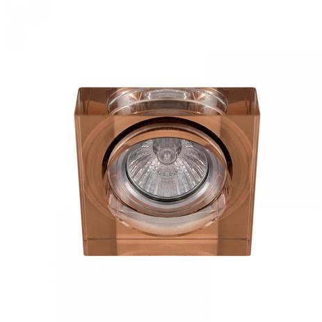 Spot Embutir de Cristal Indolce Luciin Âmbar Menor preço em Spot Embutir de Cristal Indolce Luciin Âmbar