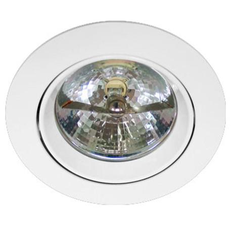 Spot Embutir Interlight Ar111 Face Plana Redondo Branco Menor preço em Spot Embutir Interlight Ar111 Face Plana Redondo Branco