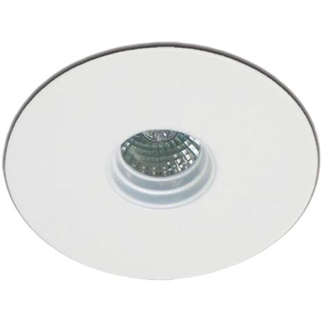 Spot Embutir Interlight Mini Dicroica Face Plana Redondo Branco Menor preço em Spot Embutir Interlight Mini Dicroica Face Plana Redondo Branco