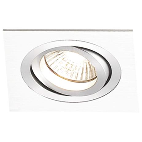 Spot Embutir Quadrado Alumínio 5cmx17cm GU10 Bella Iluminação Bivolt Branco Menor preço em Spot Embutir Quadrado Alumínio 5cmx17cm GU10 Bella Iluminação Bivolt Branco