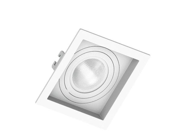 Spot Embutir Quadrado Banks PAR20 E27 Branco - 16021 - Save energy Menor preço em Spot Embutir Quadrado Banks PAR20 E27 Branco - 16021 - Save energy