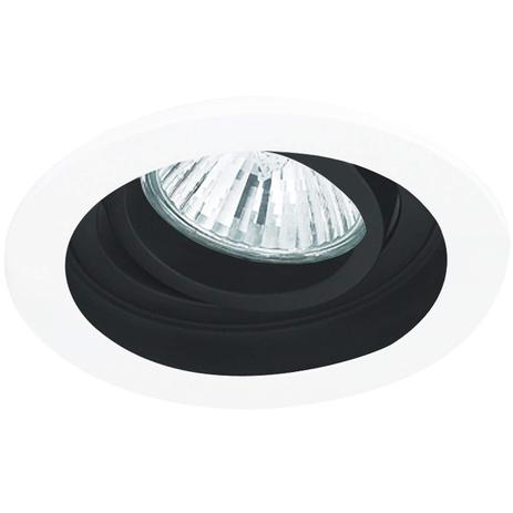 Spot Embutir Redondo Alumínio 3,5cmx13cm 50W E27 Bella Iluminação Bivolt Branco/Preto Menor preço em Spot Embutir Redondo Alumínio 3,5cmx13cm 50W E27 Bella Iluminação Bivolt Branco/Preto